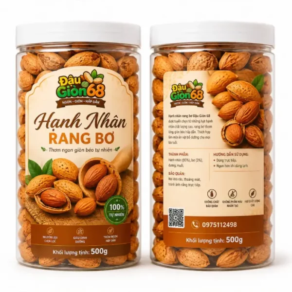 Hạnh Nhân Rang Bơ