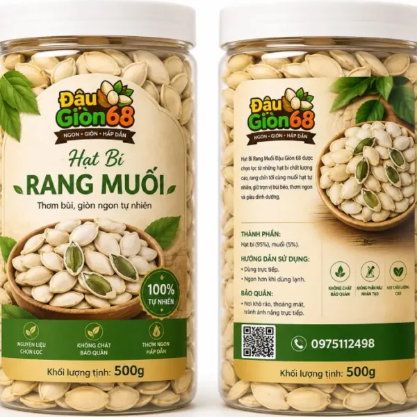 Hạt Bí Rang Muối